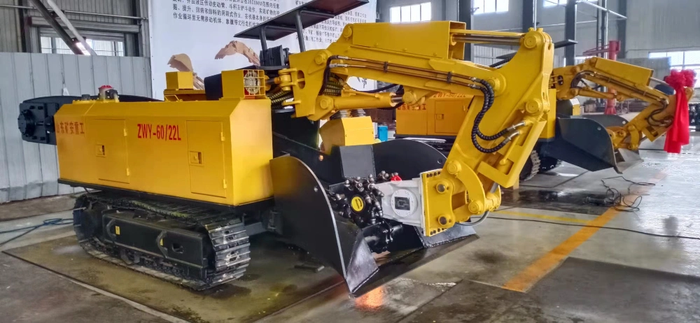 Electric Powered Crawler Rock Muck Loader Underground Mining Crawler Mucking Machine for Sale